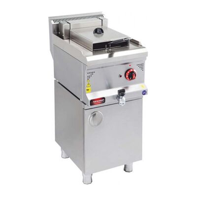 Karacasan 600 Seri Set Üstü Dolaplı Fritöz, Tekli, Elektrikli - 1