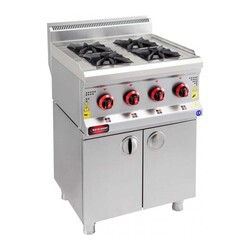 Karacasan 600 Series 4 Burner Cabinet Cooker, Gas - Karacasan