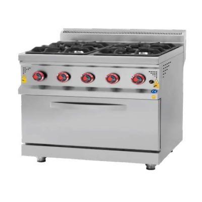 Karacasan 700 Seri Fırınlı Ocak, Kuzine, 800x700x850 mm, Gazlı - 1