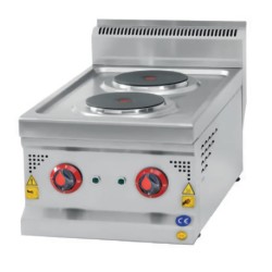 Karacasan 700 Series Double Cooker, 40x70x30 cm, Electric - Karacasan