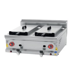 Karacasan 700 Series Fryer, Double Hopper, Gas - Karacasan