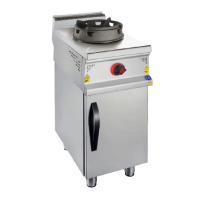 Karacasan 900 Seri Tek Gözlü Dolaplı Wok Ocak, Gazlı - 1