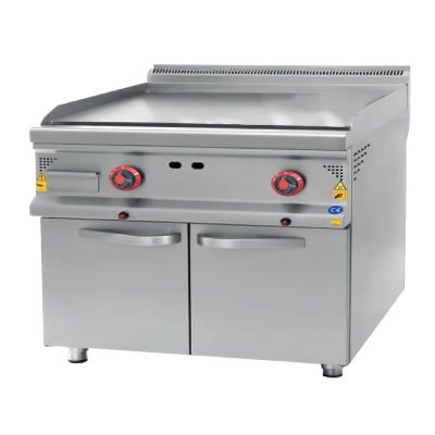 Karacasan 900 Seri Yarı Oluklu Dolaplı Izgara, 80x90x85 mm, Gazlı - 1