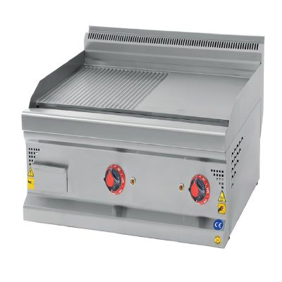 Karacasan 900 Seri Yarı Oluklu Izgara, 80x90x30 cm, Gazlı - 1
