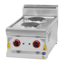 Karacasan 900 Series 2 Burner Cooker, 40x70x30 cm, Electric - Karacasan