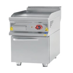 Karacasan 900 Series Cabinet Flat Grill, 400x900x850 mm, Electric - Karacasan