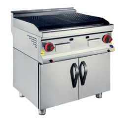 Karacasan 900 Series Cast Iron Grill with Water Cabinet, 80x90x85 cm, Gas - Karacasan