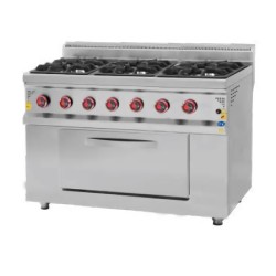 Karacasan 900 Series Oven Cooker, Rack, 1200x900x850 mm, Gas - Karacasan