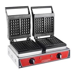 Karacasan Kare Waffle Makinesi, Çiftli, Elektrikli - Karacasan