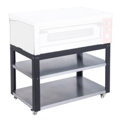 Karacasan KRCS-PFS 4 Pizza Oven Bottom Stand - Karacasan