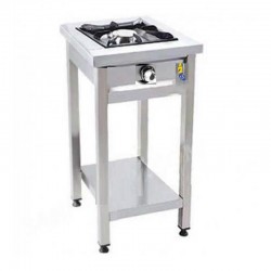 Karacasan Single Burner Shelf Hob with Base, Natural Gas - Karacasan