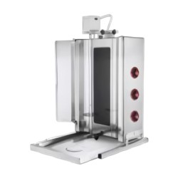 Karacasan Üstten Motorlu Döner Ocağı, 3 Radyanlı, Elektrikli - Karacasan