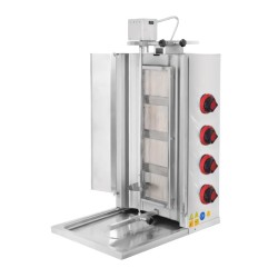 Karacasan Üstten Motorlu Döner Ocağı, 4 Radyanlı, Doğalgazlı - Karacasan