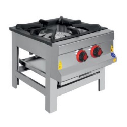 Karacasan Yer Ocağı, Çift Yanışlı, 600x700x500 mm, LPG - Karacasan