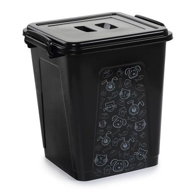 Bora Plastik Kasa, Kare Kapaklı, No: 17, 23 L, Resimli Pet - 1