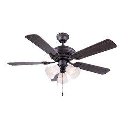 Kaşkar - Taflan D42019 Tavan Vantilatörü, 106 cm, Koyu Kahverengi - Taflan