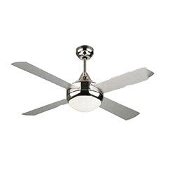 Kaskar - Taflan D48043 Ceiling Fan, 122 cm, Satin Nickel - Taflan