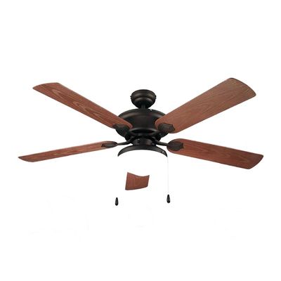 Kaşkar - Taflan D52052 Tavan Vantilatörü, 132 cm, Kahverengi - 1