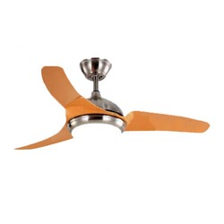 Kaşkar - Taflan F42220 Ceiling Fan, Remote Control, 106 cm, Satin Nickel - Taflan