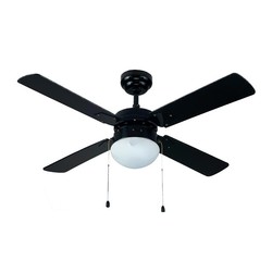 Kaskar - Taflan L42015 Ceiling Fan, 106 cm, Black - Taflan