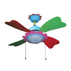 Kaşkar - Taflan MSB30-4WE-MSLC Tavan Vantilatörü, 76 cm, Mavi - Taflan