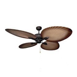 Kaskar - Taflan T52040 مروحة سقف، 132 سم، بني - Taflan