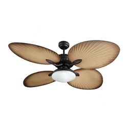 Kaşkar - Taflan T52040-L Tavan Vantilatörü, 132 cm, Açık Kahverengi - Taflan