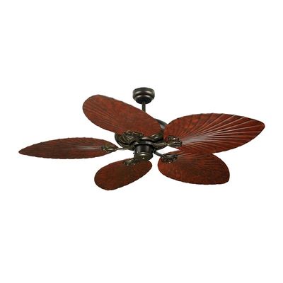 Kaşkar - Taflan T52041 Tavan Vantilatörü, 132 cm, Kahverengi - 1