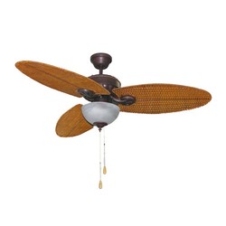 Kaskar - Taflan T52044 Ceiling Fan, 132 cm, Brown - Taflan