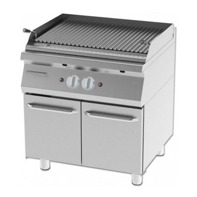 Kayalar 700 Seri Dolaplı Lavataşlı Izgara, 80x74x85 cm, LPG+Doğalgazlı - 1