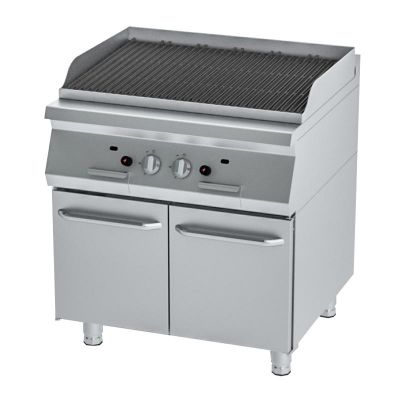 Kayalar 700 Seri Dolaplı Sulu Lavataşlı Izgara, 80x74x85 cm, LPG+Doğalgazlı - 1