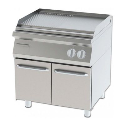Kayalar 700 Seri Dolaplı Yarı Oluklu Izgara, 80x74x85 cm, Elektrikli - 1