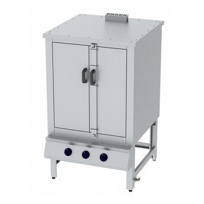 Kayalar 900 Seri Ayaklı Pasta Börek Fırını, 100x100x160 cm, Gazlı - 1