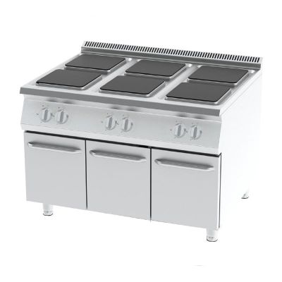 Kayalar 900 Seri Dolaplı Kuzine, 6'lı 120x93x85 cm, Elektrikli - 1