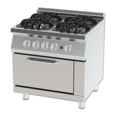 Kayalar 900 Seri Fırınlı Kuzine, 4'lü, 80x93x85 cm, LPG+Doğalgazlı - 1