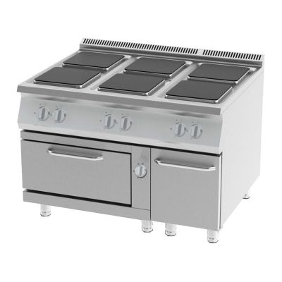 Kayalar 900 Seri Fırınlı Kuzine, 6'lı, 120x93x85 cm, Elektrikli - 1