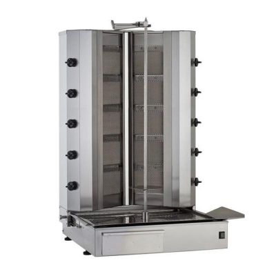 Kayalar Alttan Motorlu Döner Ocağı, V Model, 3+3 Radyanlı, LPG'li - 1