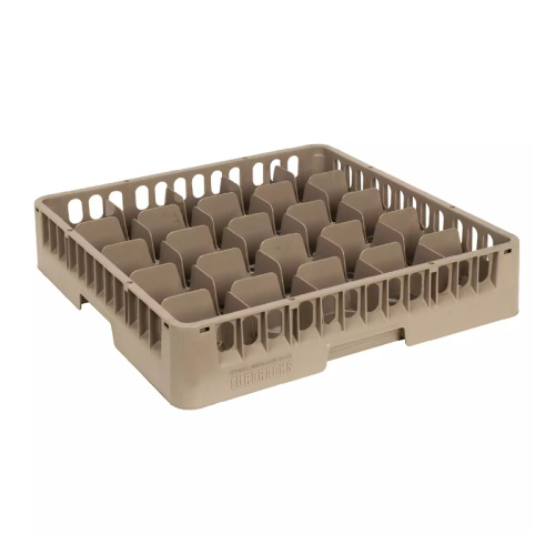 Kayalar Bardak Basketi, 25 Bölmeli, 500x500x100 mm, Kahverengi - (Outlet Ürünü) - KM Kayalar