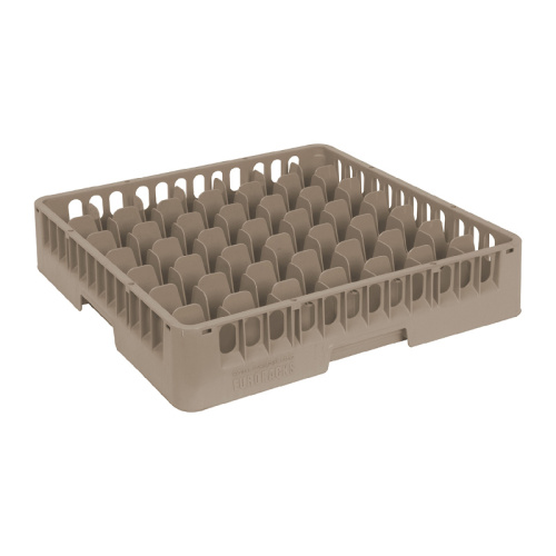 Kayalar Bardak Basketi, 49 Bölmeli, 500x500x100 mm, Kahverengi - (Outlet Ürünü) - KM Kayalar