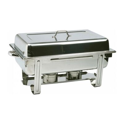 Kayalar Eko Chafing Dish, Düz Kapaklı, İstiflenebilir, Jel Yakıtlı - 1