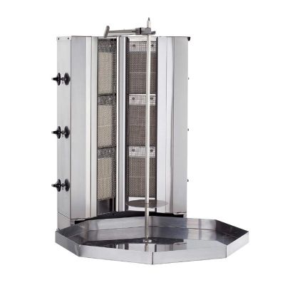 Kayalar Motorsuz Döner Ocağı, V Model, 4+4 Radyanlı, LPG'li - 1
