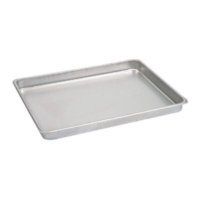 Kayalar Patiseri Fırın Tepsisi, Paslanmaz Çelik, 40x60x2.5 cm, 6.3 L - 1