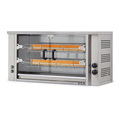 Kayalar Piliç Çevirme Makinesi, 10 Piliç Kapasiteli, LPG+Doğalgazlı - 1
