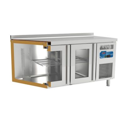 Kayalar Tezgah Tip Buzdolabı, Cam Kapılı, 360 L, 4 Kapılı, 237x60x85 cm - 2