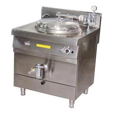 Öztiryakiler İndirekt Ventilli Kaynatma Tenceresi, 80 L, 80x75 cm - 1