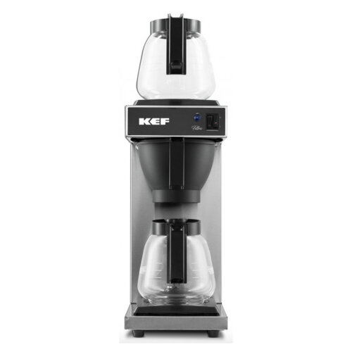 KEF Filtro FLT120-2 Çift Potlu Filtre Kahve Makinesi, Gri - 2
