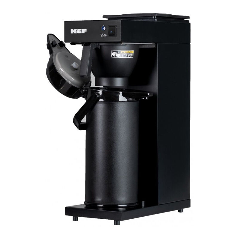 KEF Filtro FLT120-AP Filtre Kahve Makinesi, Siyah - KEF