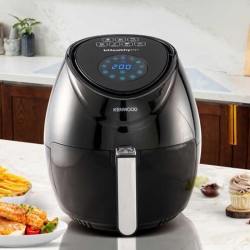 Kenwood HFP30.000BK مقلاة هوائية، 3.8 لتر، أسود - 4