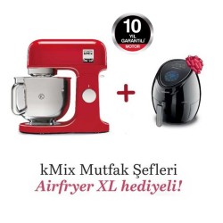Kenwood KMX750AR kMix Mutfak Şefi, 5 L, Kırmızı - Thumbnail