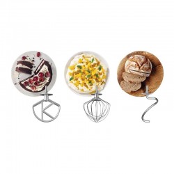 Kenwood KMX750RD KMX750RD طاهي مطبخ كيتشن شيف، 5 لتر، فضي-أحمر - 5